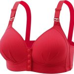 Ladies Front Button Non-Wired Bra - Design 3
