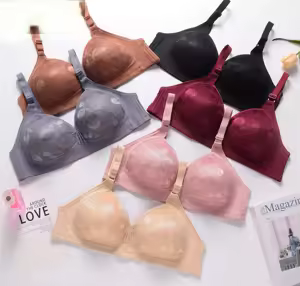 Ladies Floral Seamless Bra
