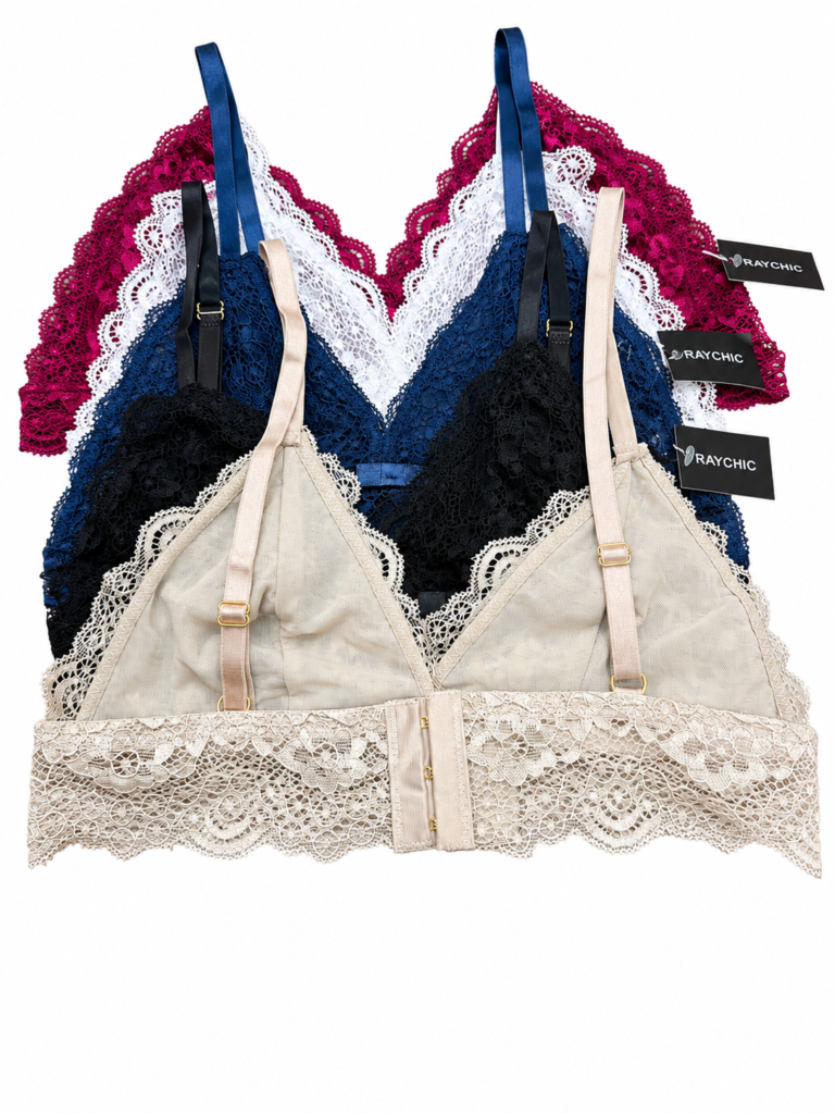 Layered Lace Bralette Collection