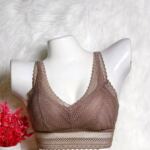 paded net bra