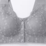 Premium Floral Lace Front-Button Bra