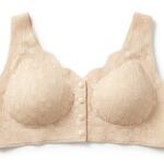 Premium Floral Lace Front-Button Bra