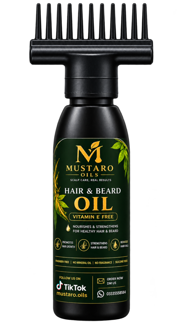 Mustaro Oils Hair & Beard Oil